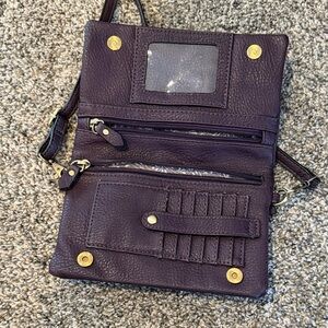 Elegant Purple Joy by Susan Crossbody Bag